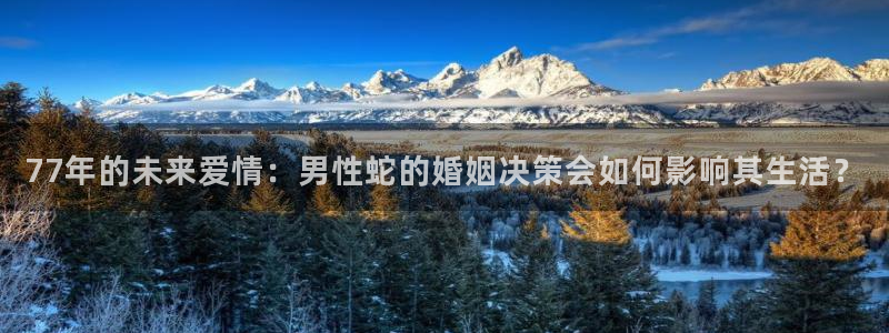 南宫NG网站平台：77年的未来爱情：男性蛇的婚姻决策会如何影响其生活？